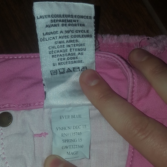 Joe's Pink MAGE Ever Blue Shorts Size 14 (girls) - Picture 7 of 7